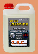 Limpiador  moquetas para máquinas de inyección - extracción 5 L GSC 200
